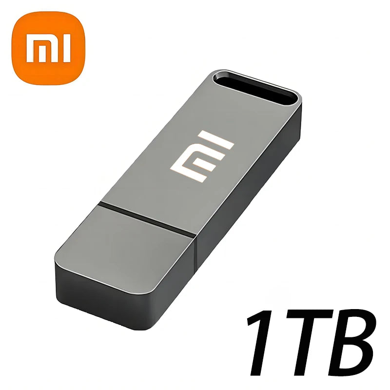 Xiaomi 16TB Flash Drive USB3.2 High Speed Transfer Metal Type C U Flash SSD Portable Mini Flash Drive Memory Waterproof U Drive