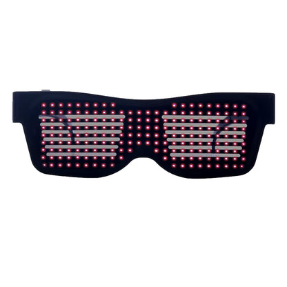 Magic Bluetooth LED Party Glasses APP Control Luminous Glasses EMD DJ Electric Syllables Glow Party Supplies Drop Shipping