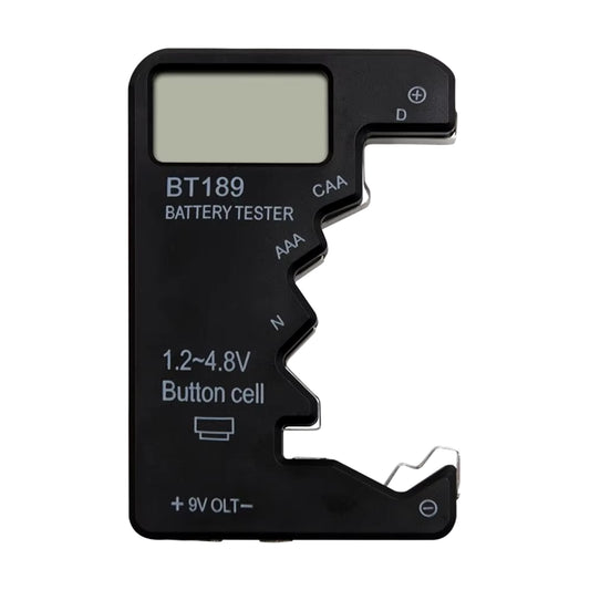 BT189 Ultra-Small Battery Tester 9V AAAAA Button Cell Universal Household LCD Digital Display Battery Tester Power Bank Detector