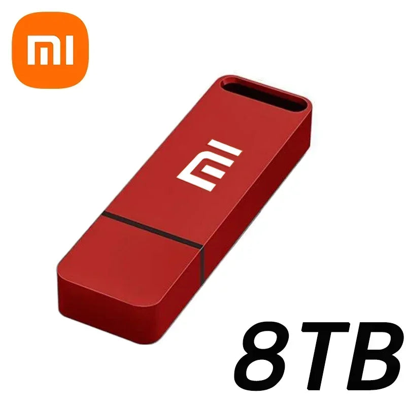 Xiaomi 16TB Flash Drive USB3.2 High Speed Transfer Metal Type C U Flash SSD Portable Mini Flash Drive Memory Waterproof U Drive