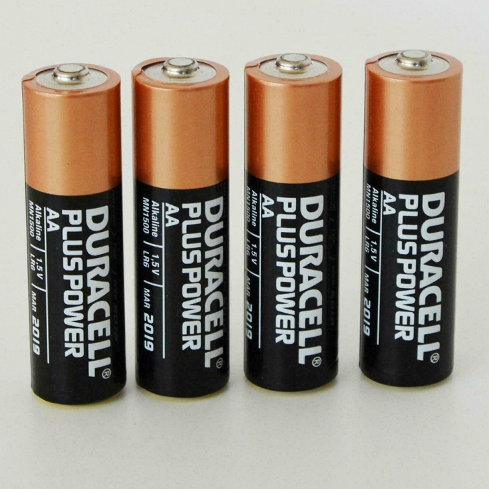 24 X Duracell plus Power AA Batteries Alkaline Battery LR6 MN1500 Longest Expiry