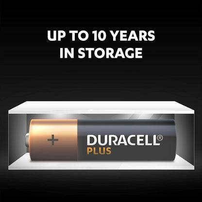 12 X Duracell AA plus Power Extra Life Alkaline Batteries LR6 MN1500 Long Exp UK