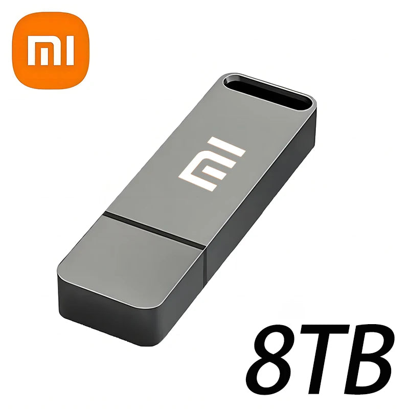 Xiaomi 16TB Flash Drive USB3.2 High Speed Transfer Metal Type C U Flash SSD Portable Mini Flash Drive Memory Waterproof U Drive